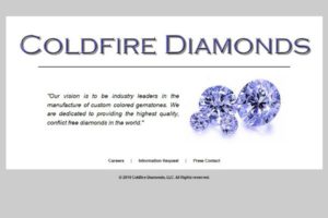 ColdFire Diamonds HTML Website