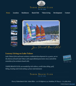 Beach Club Tahoe Main Page
