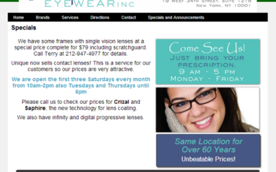 Webdesign Coding Upgrade: Before and After
