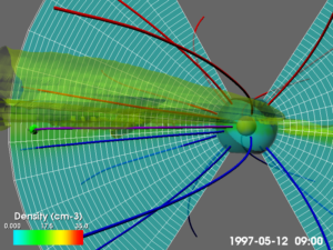 Space Environment Model Screen Shot