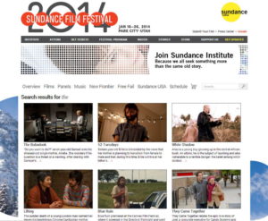 Sundance Filmguide Search