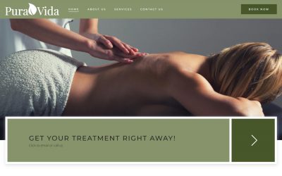 New Website Built – PuraVida on Main