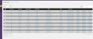 SWGM Admin - Order List