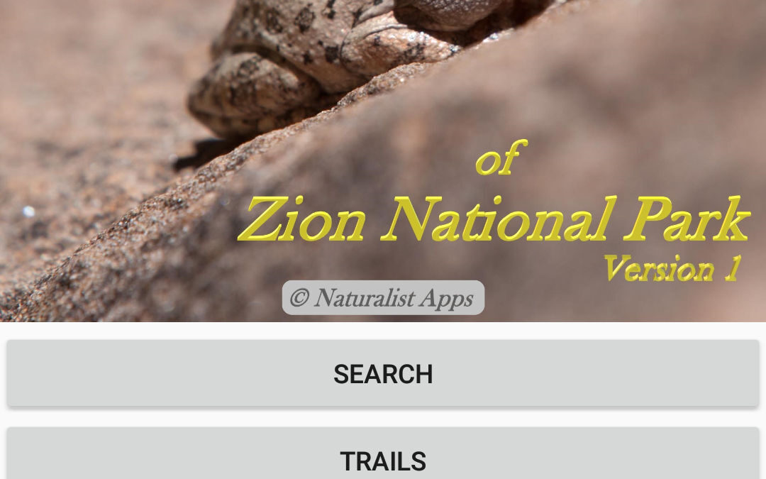 Wildflowers of Zion Android App