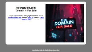 Studio Domain for Sale Page