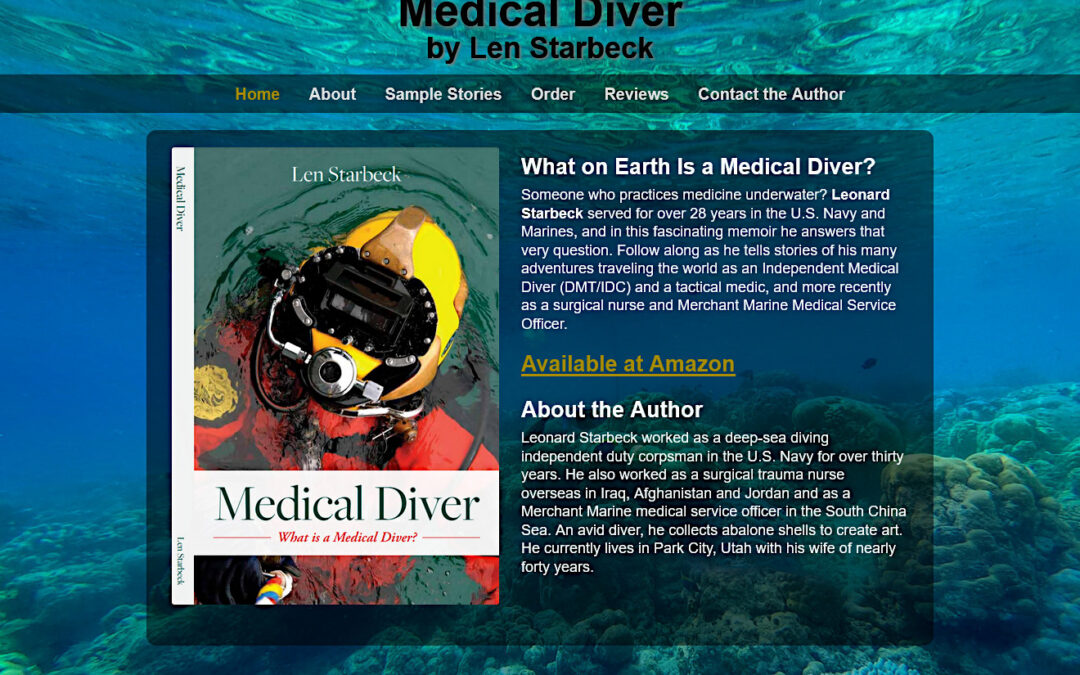 Medical Diver WordPress Site and Custom Theme