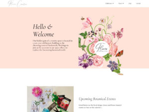 Homepage Fleurs Creative Homepage