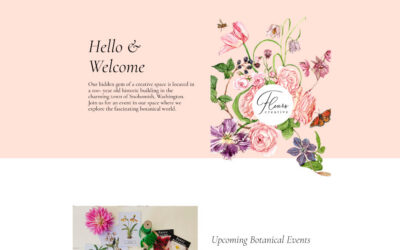 Fleurs Creative WordPress Website