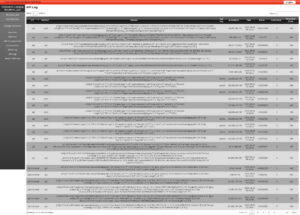 Innovative Lodging Admin Screenshot - API Logs Page